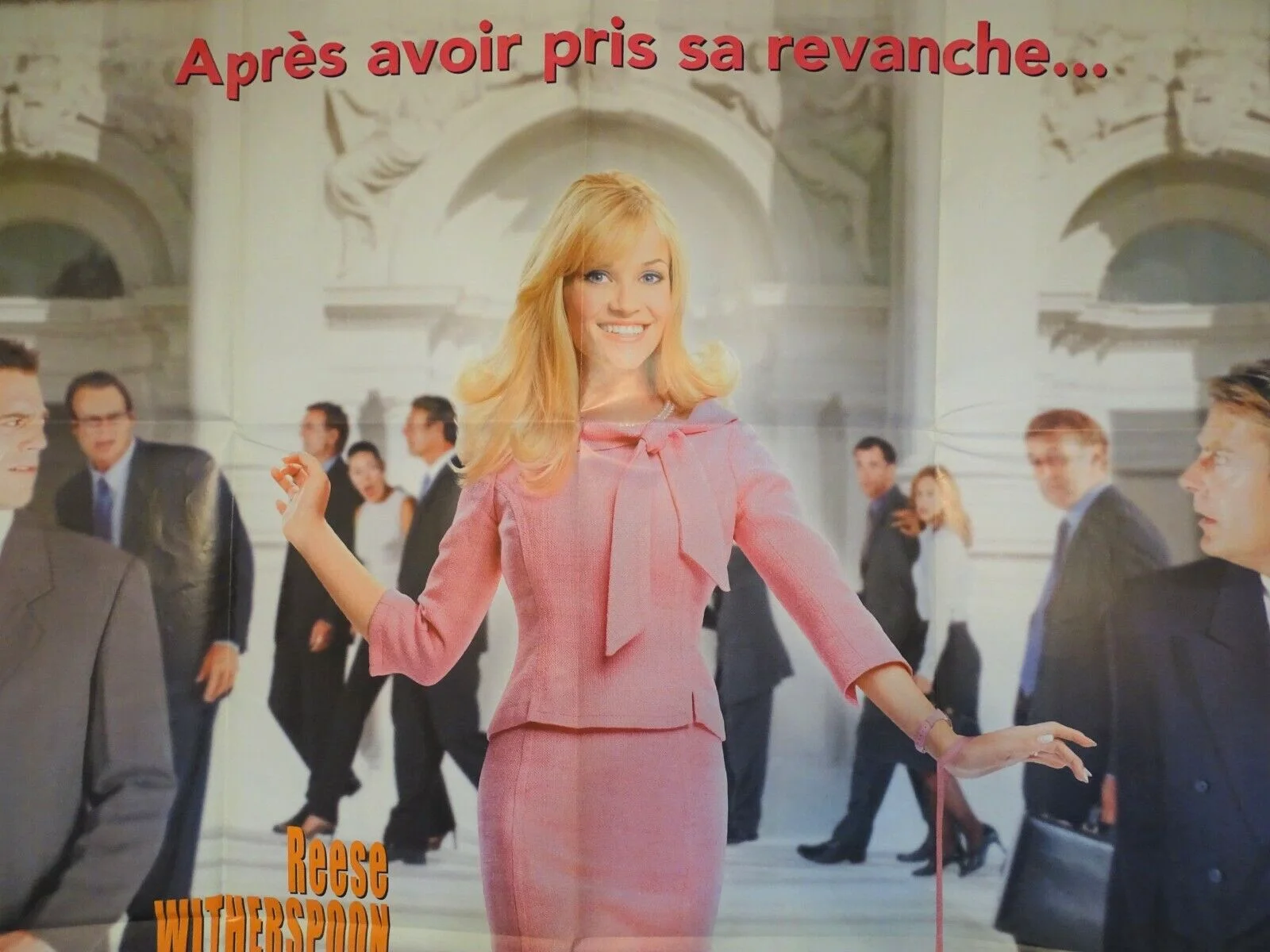 Legally Blond 2 Reese Witherspoon original French large promo movie film poster, изображение 2