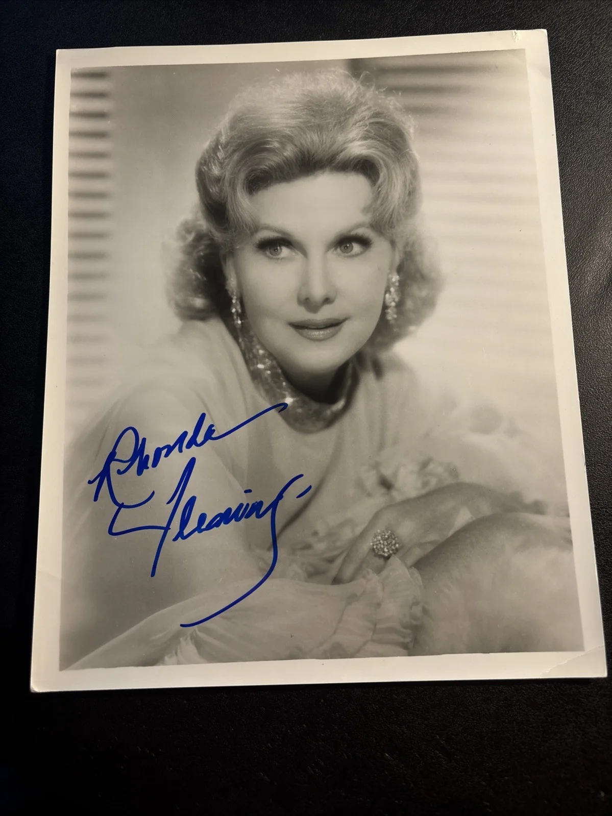 Rhonda Fleming — Rhonda Fleming Signed 8x10 Photo Autograph IAA COA Classic Hollywood Actress