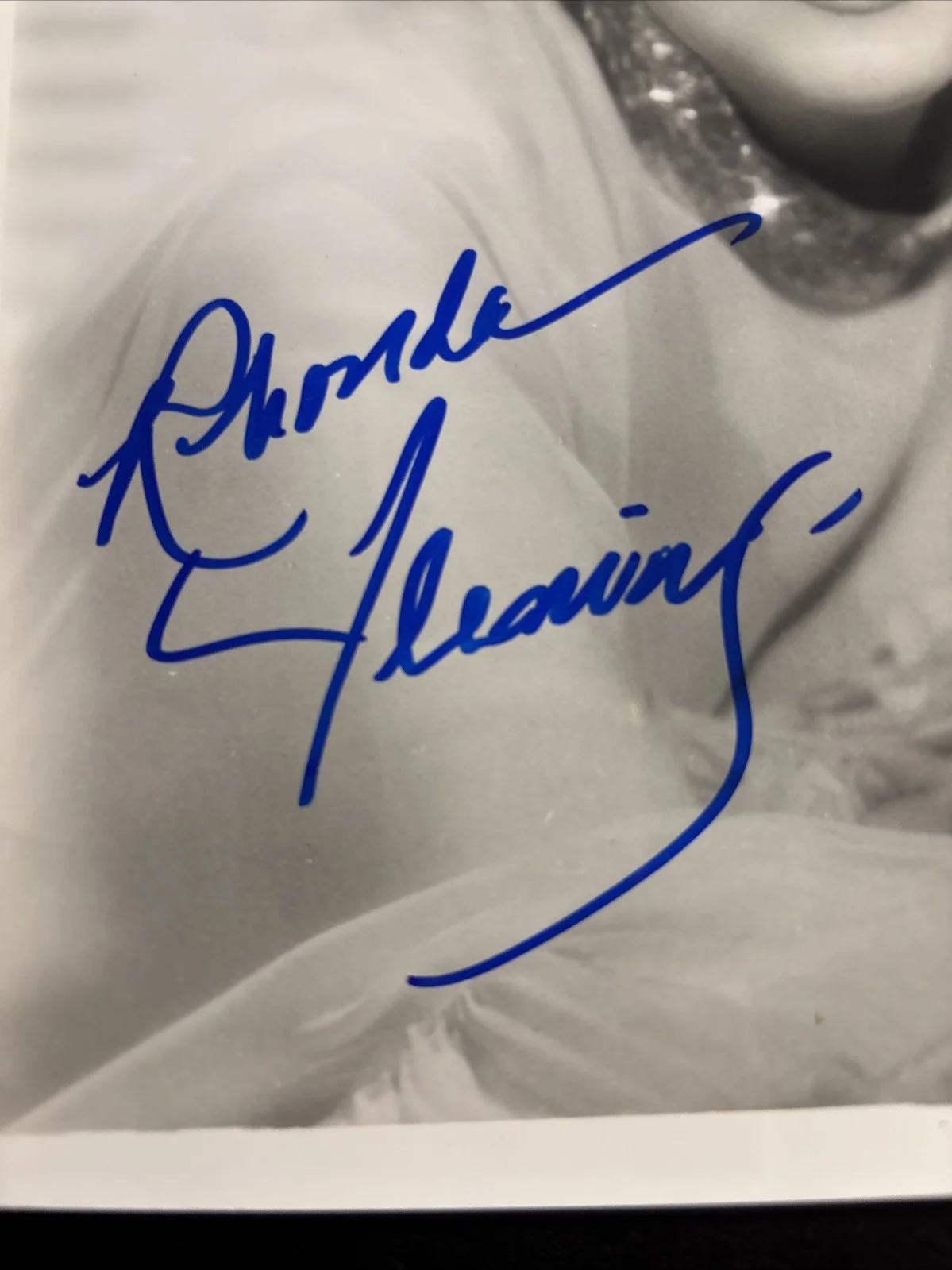 Rhonda Fleming — Rhonda Fleming Signed 8x10 Photo Autograph IAA COA Classic Hollywood Actress, image 2