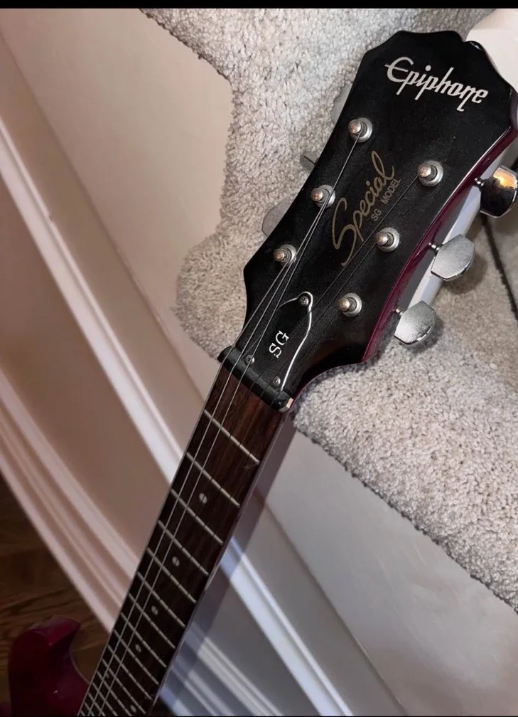 Signed By Collective Soul Band Members Epiphone SG Model Special 6-String Guitar, изображение 2