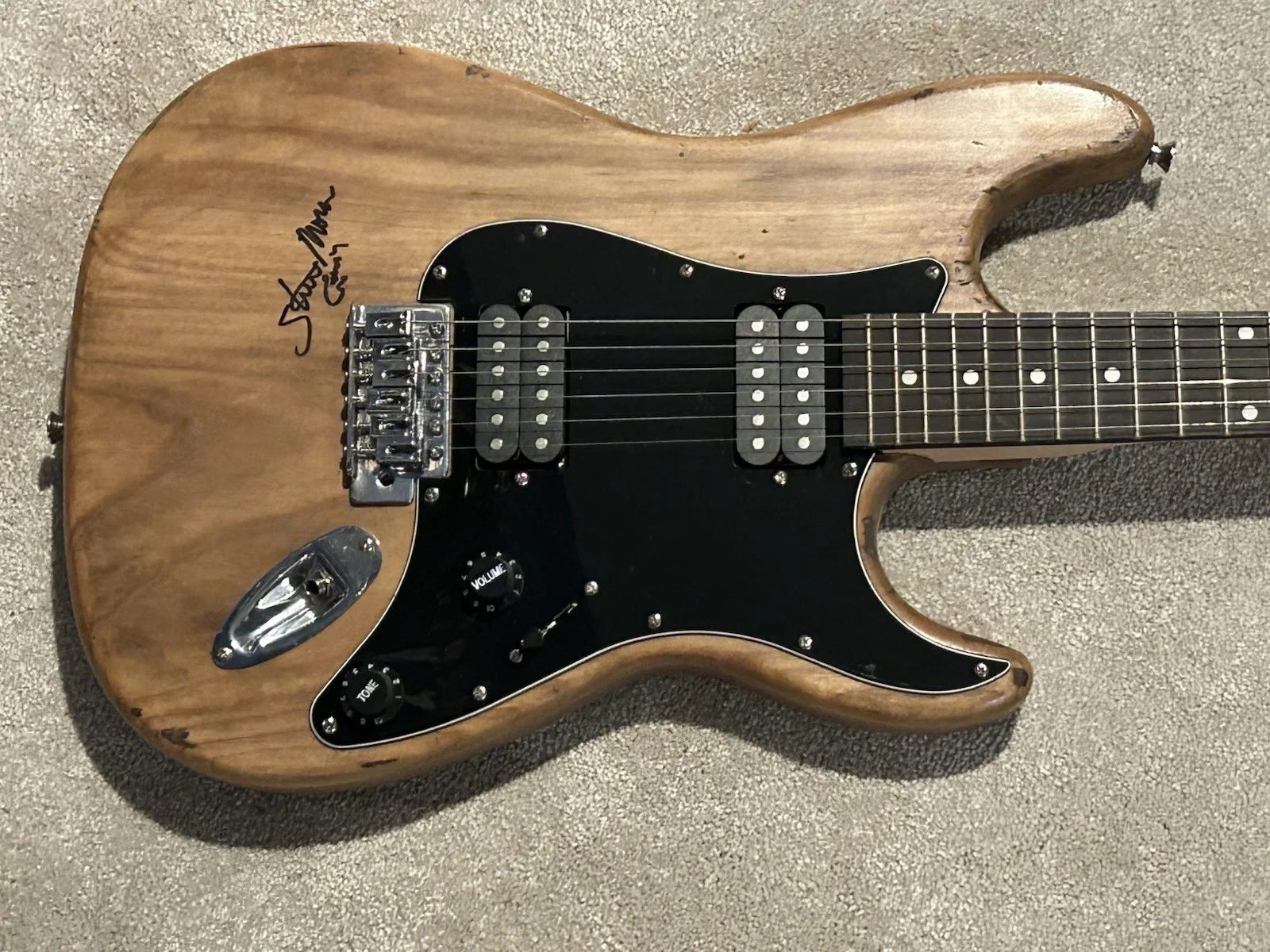 Steve Morse Signed Guitar Autographed Deep Purple Dixie Dregs Kansas, image 2