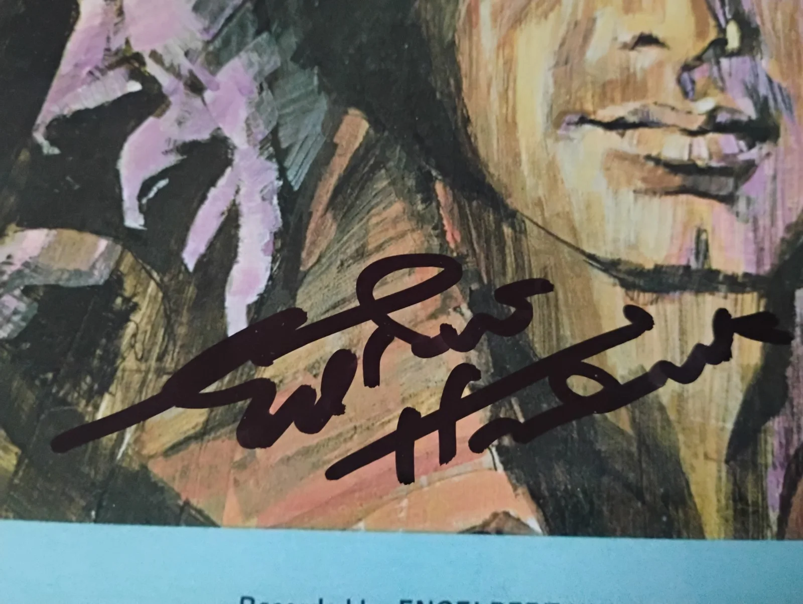 ENGELBERT HUMPERDINCK SINGER SONGWRITER SUPERSTAR SIGNED AUTOGRAPHED 8X10 PHOTO, image 2