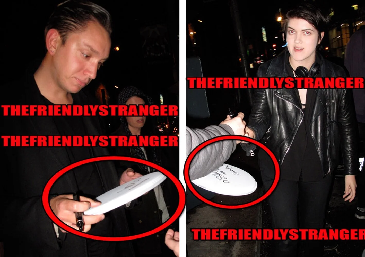 THE XX - ROMY MADLEY CROFT, OLIVER SIMS — "THE XX" signed 10" Drumhead EXACT PROOF Romy Croft & Oliver Sims JSA COA, image 4