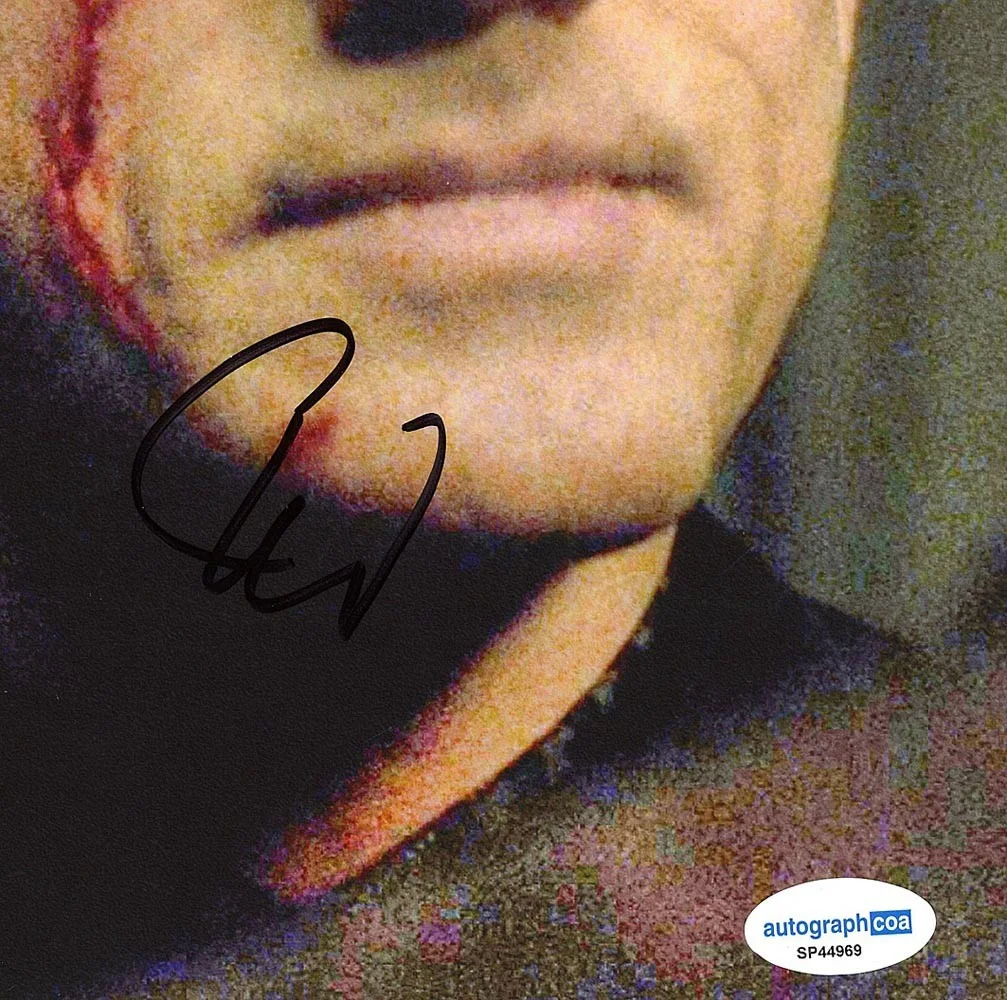 CHRISTOPH WALTZ — Christoph Waltz signed "NO TIME TO DIE" 8x10 Photo b 007 BOND Blofeld ACOA COA, изображение 4