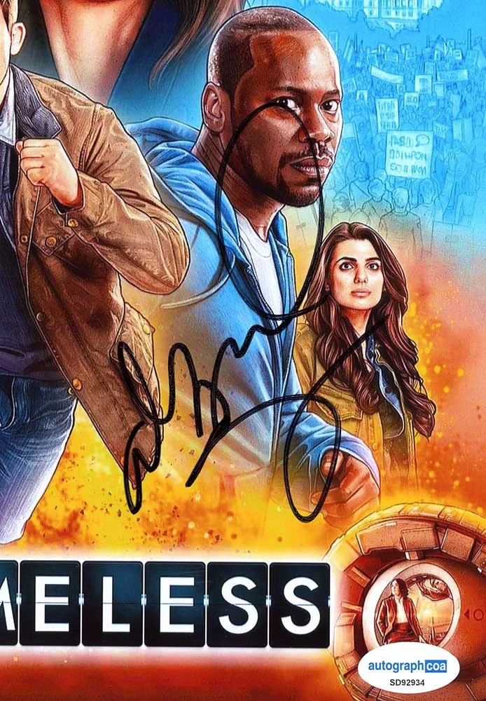 Abigail Spencer — Abigail Spencer signed "TIMELESS" 8x10 Photo b EXACT PROOF Lucy Preston ACOA COA, изображение 5