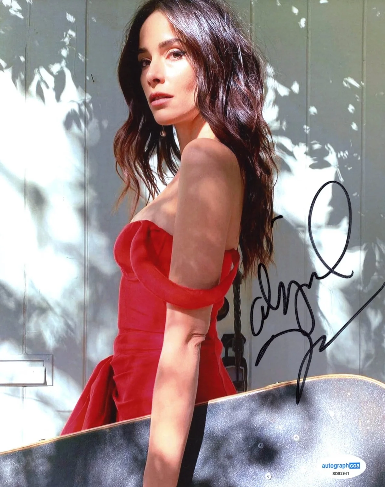 Abigail Spencer — Abigail Spencer signed 8x10 Photo EXACT PROOF i SEXY Hot SUITS Timeless ACOA COA, изображение 4