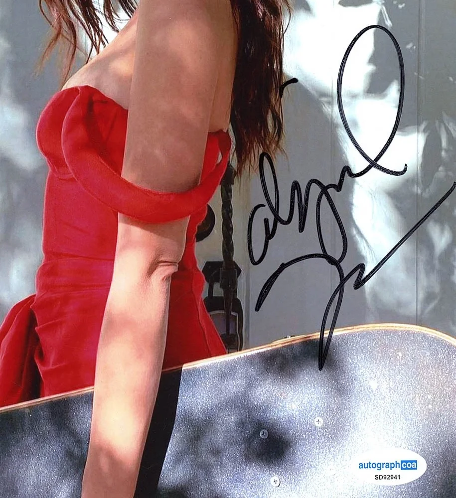 Abigail Spencer — Abigail Spencer signed 8x10 Photo EXACT PROOF i SEXY Hot SUITS Timeless ACOA COA, изображение 5