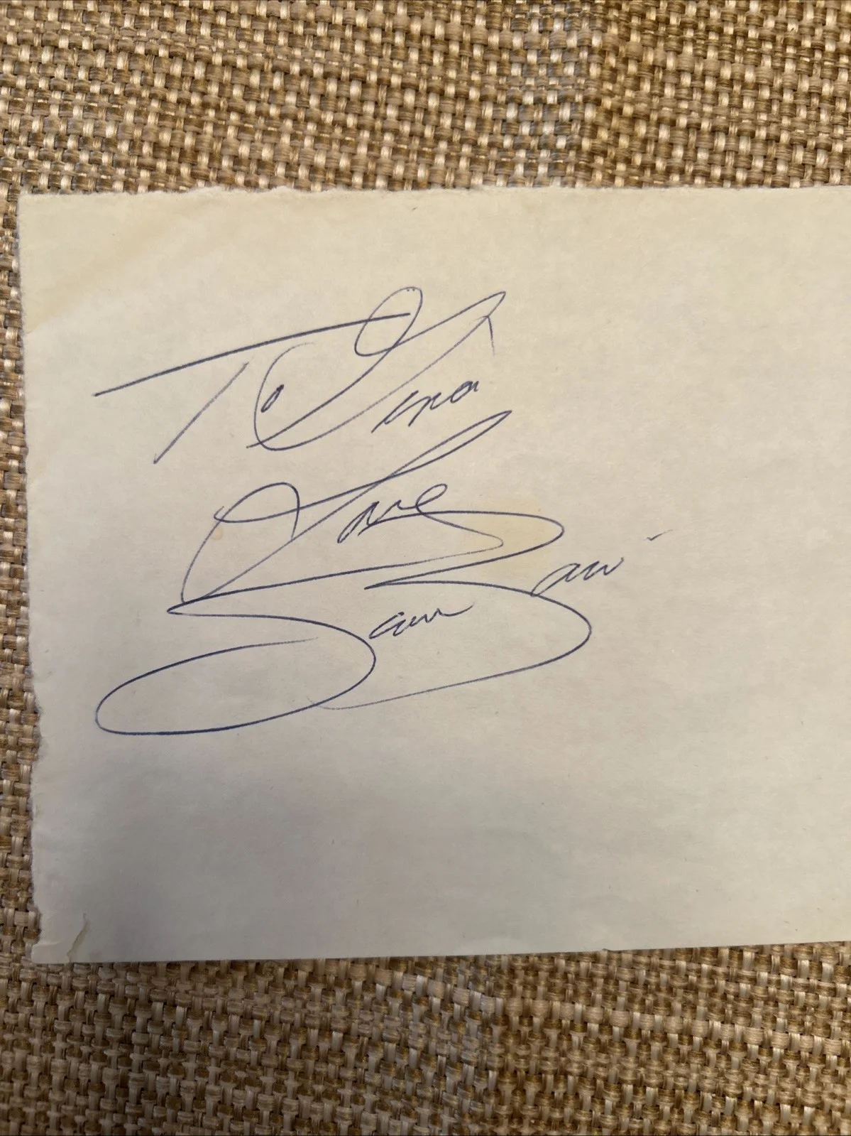 Vintage Autograph with Picture of Scott Baio, изображение 2
