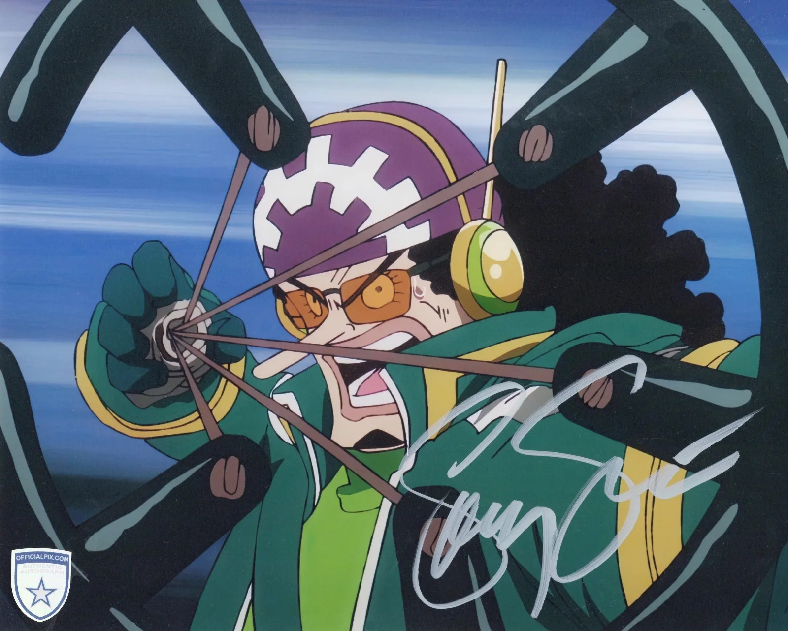 Sonny Strait — Signed Sonny Strait One Piece Anime Ussopp 8x10 w/ Official Pix COA