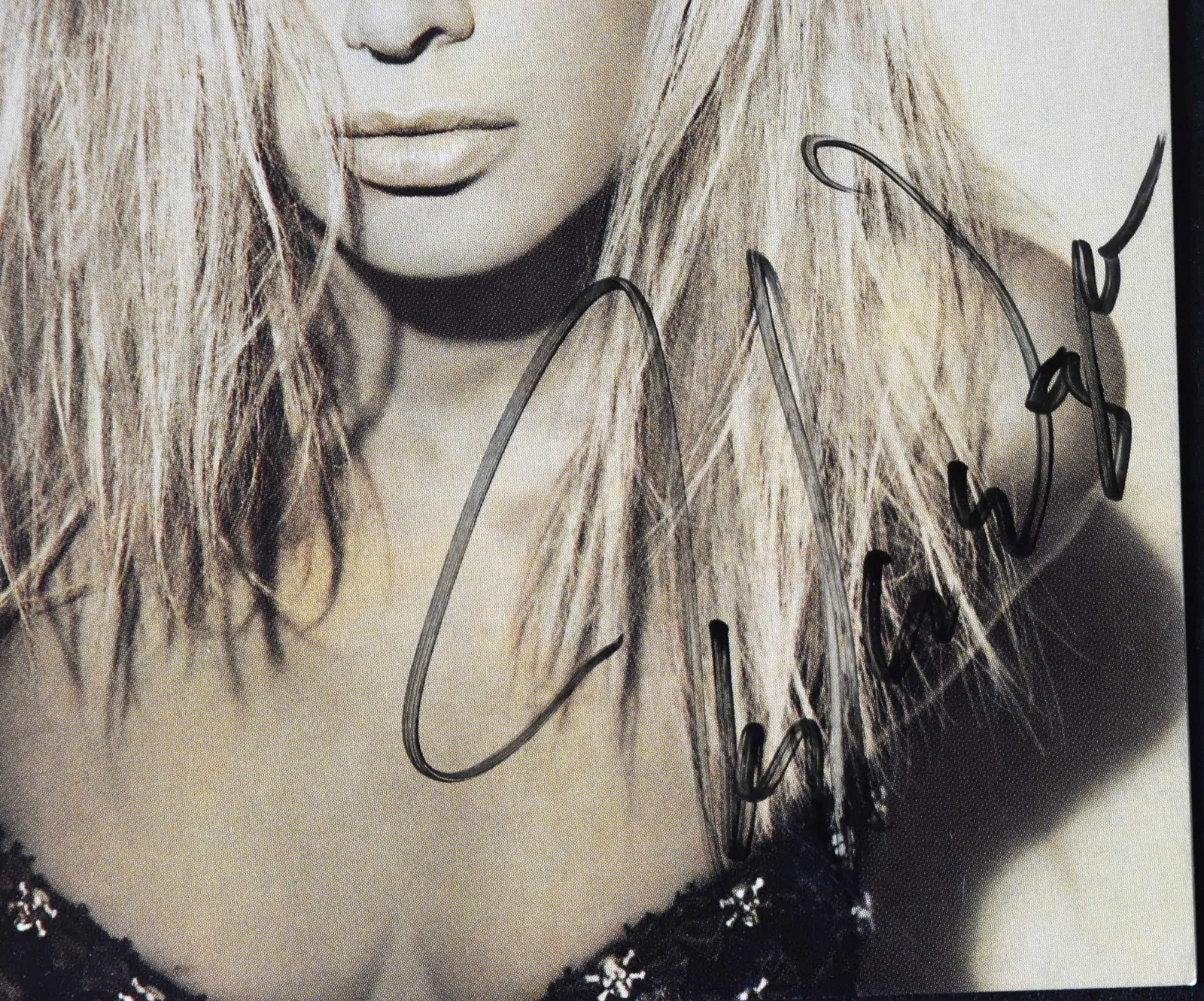 Taylor Dayne Hand Signed CD Insert (No CD), изображение 2
