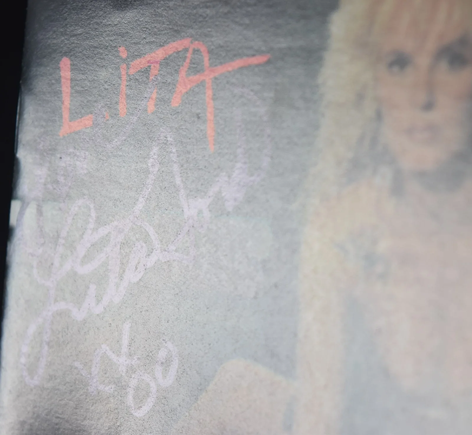 Lita Ford Hand Signed CD Insert (No CD), image 4