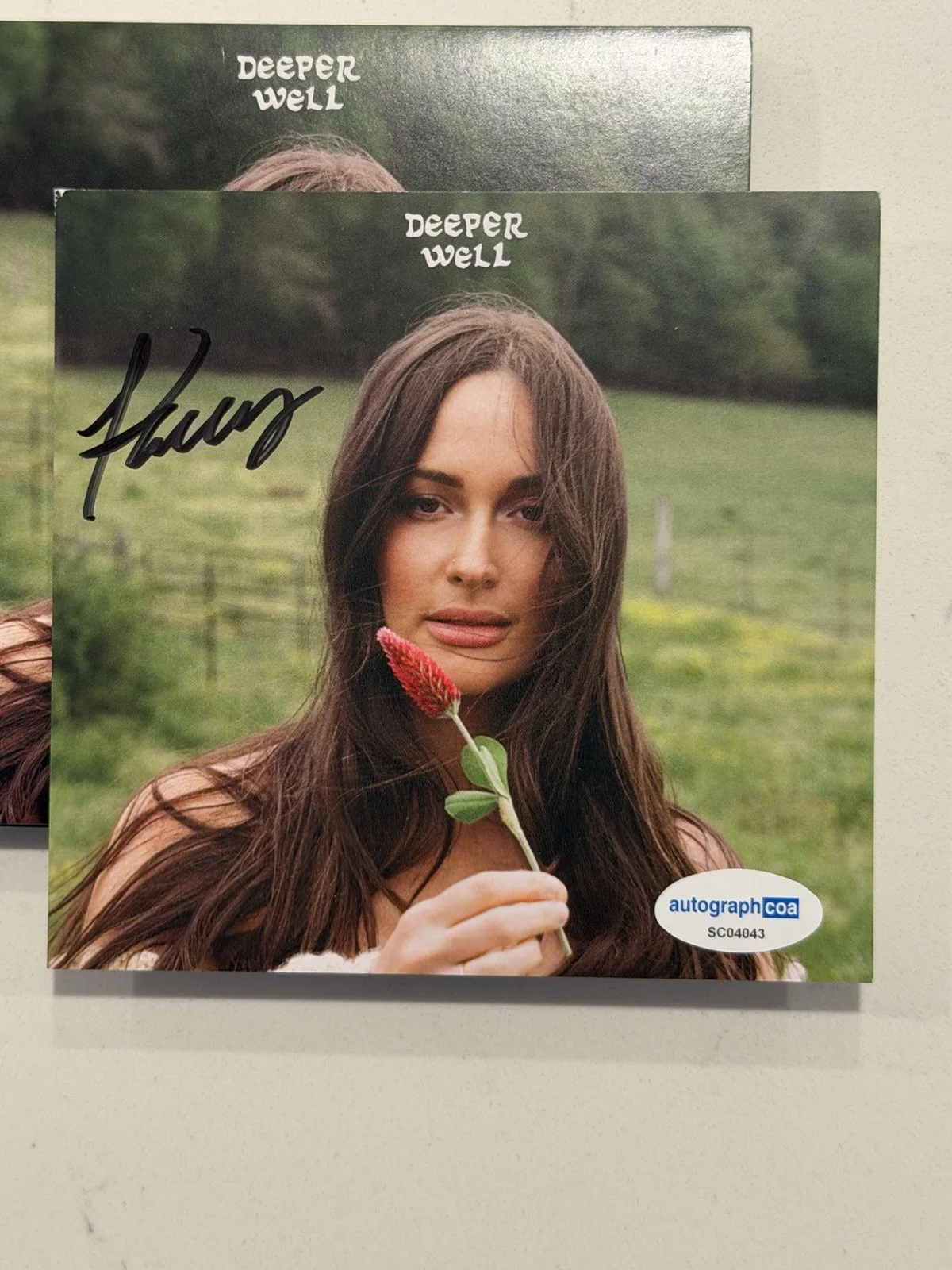 Kacey Musgraves SIGNED Autographed Deeper Well CD COA ACOA #1, image 3