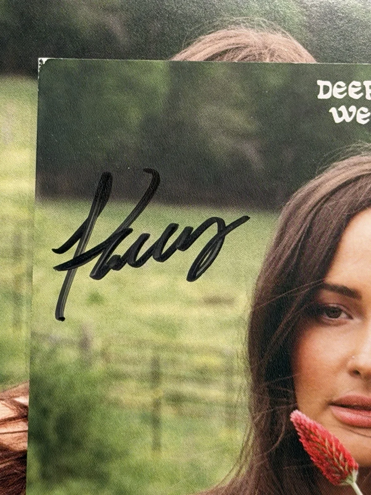 Kacey Musgraves SIGNED Autographed Deeper Well CD COA ACOA #1, image 4