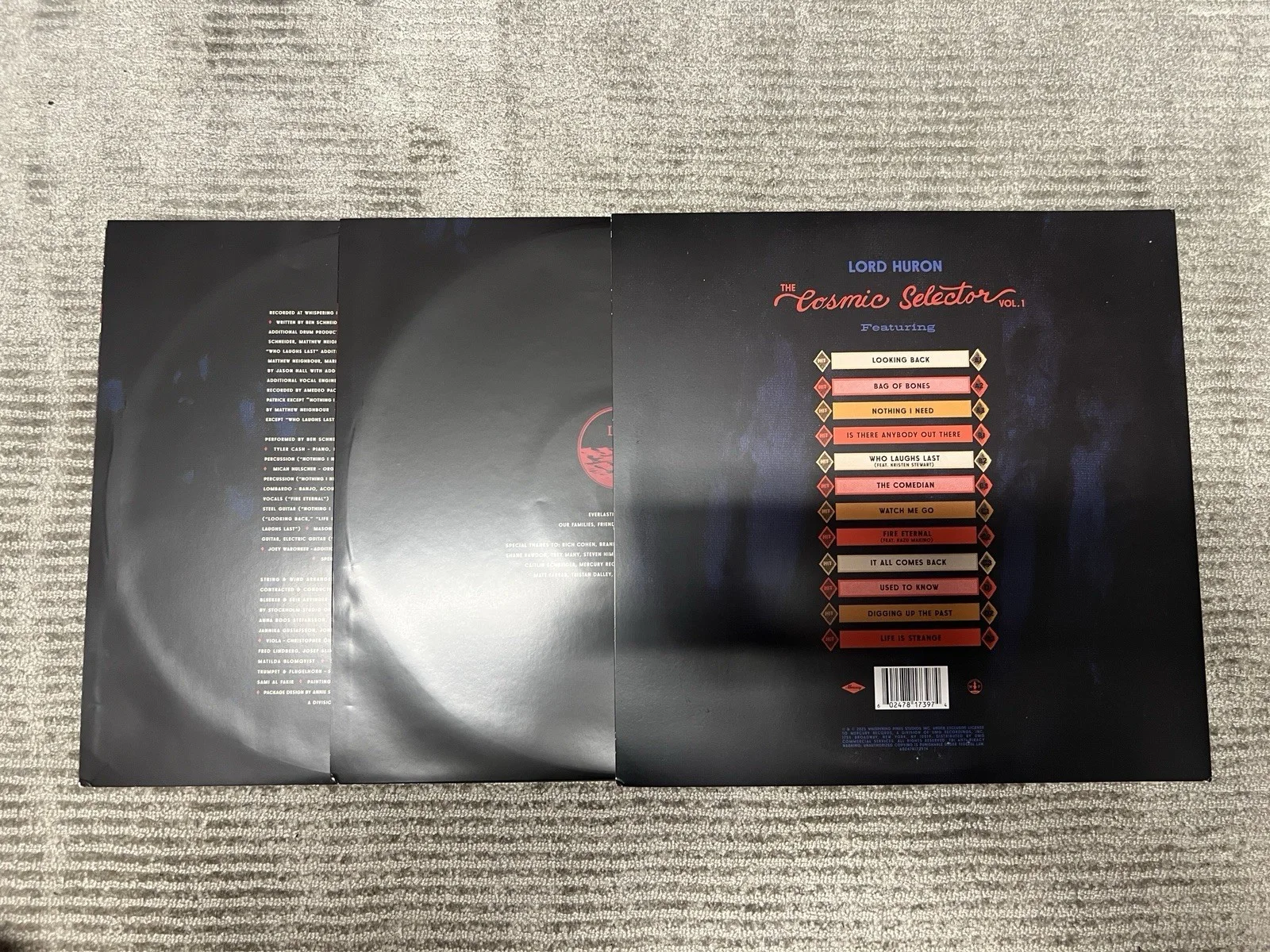 Lord Huron Cosmic Selector Signed Vinyl, image 2