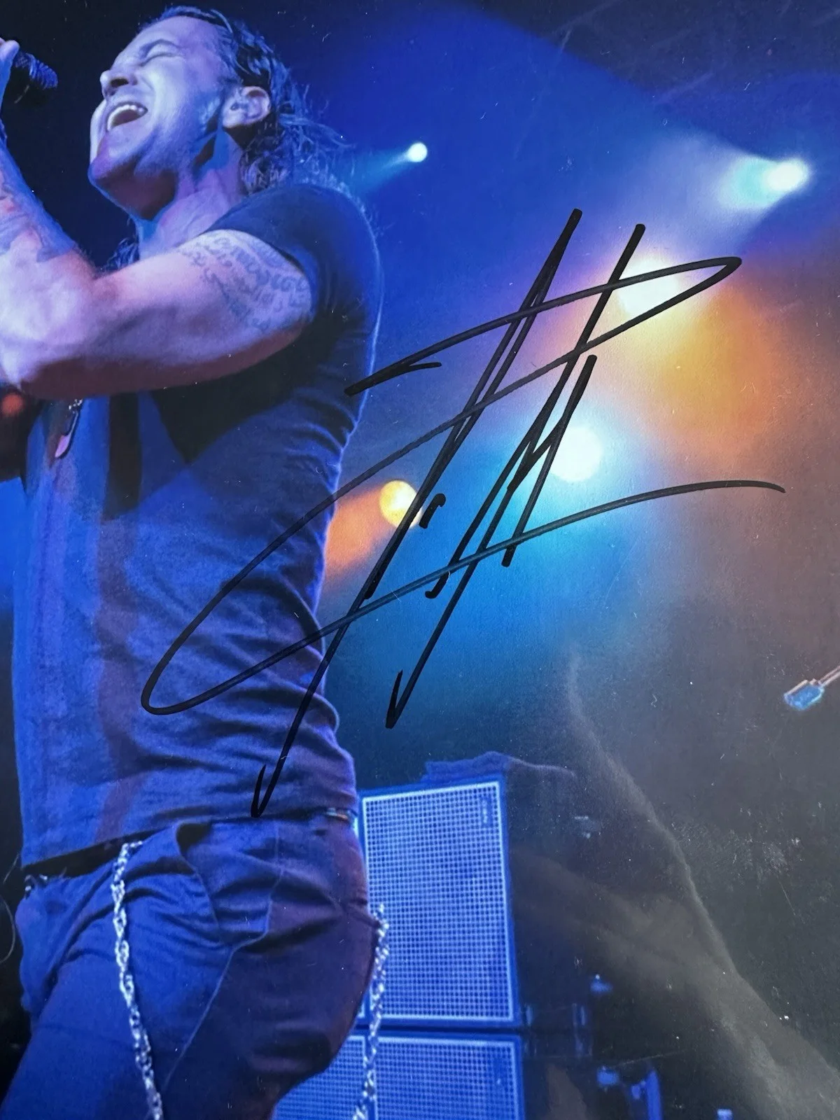 Autographed Scott Stapp 8x10 Photo (Creed), image 2