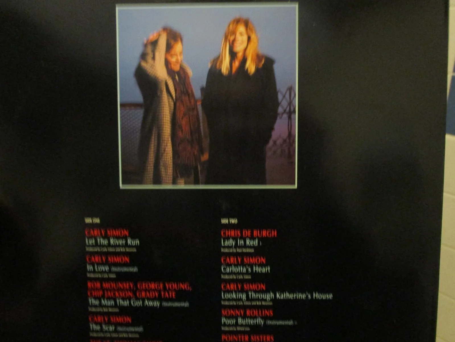 SIGNED CARLY SIMON ALBUM (WORKING GIRL SOUNDTRACK, 1989)!!, изображение 5