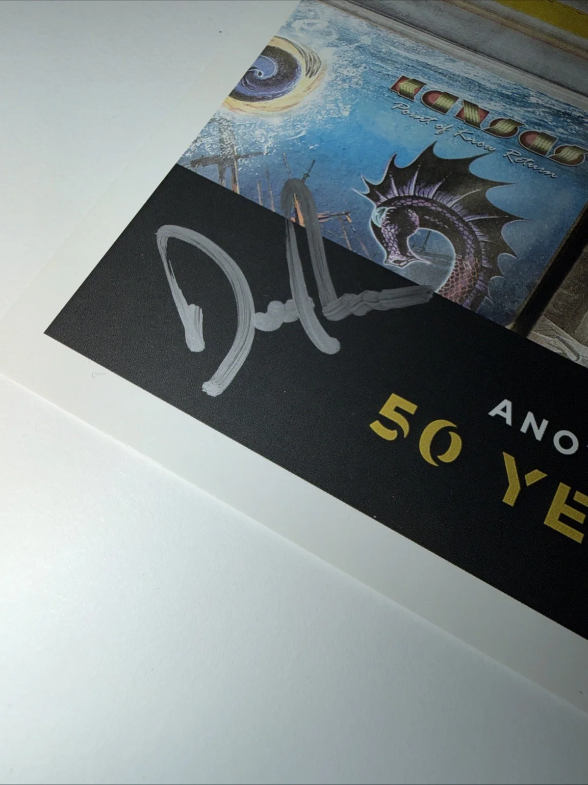 Kansas Band Signed Autographed 8X10 Print /200 Goldmine Magazine 50 Years W/JSA, изображение 5