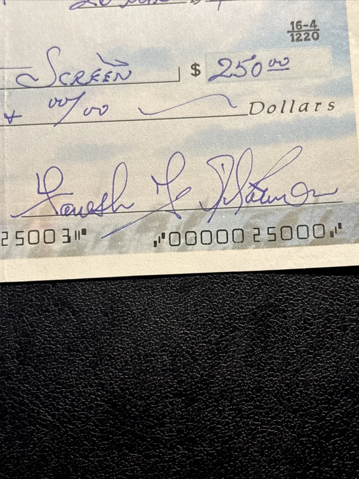 Forrest J Ackerman Signed Check Lot (10) ACOA Pre-Cert Horror Sci-Fi, image 4