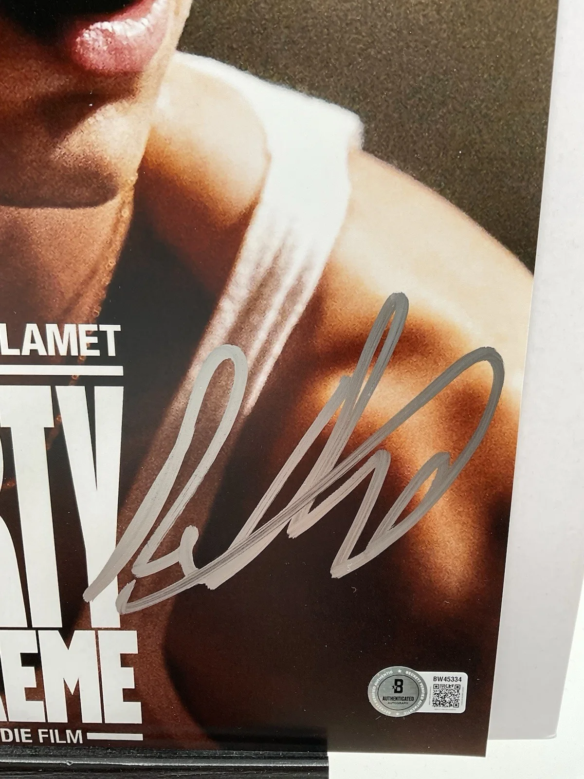 Ronald Bronstein — Ronald Bronstein signed 11x14 BAS Marty Supreme signed 11x14 Writer signed photo, image 2