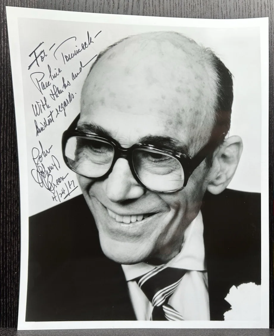 RARE JOHNNY GREEN ORIGINAL SIGNED PHOTO Autograph JSA COA, SONGWRITER / COMPOSER, image 2