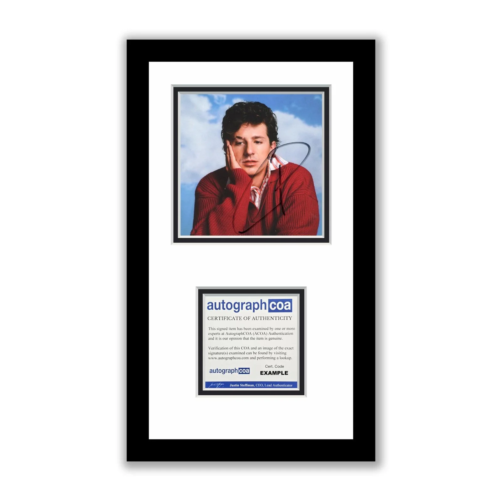 Charlie Puth — Charlie Puth Autographed Signed Framed CD Whatever's Clever! ACOA