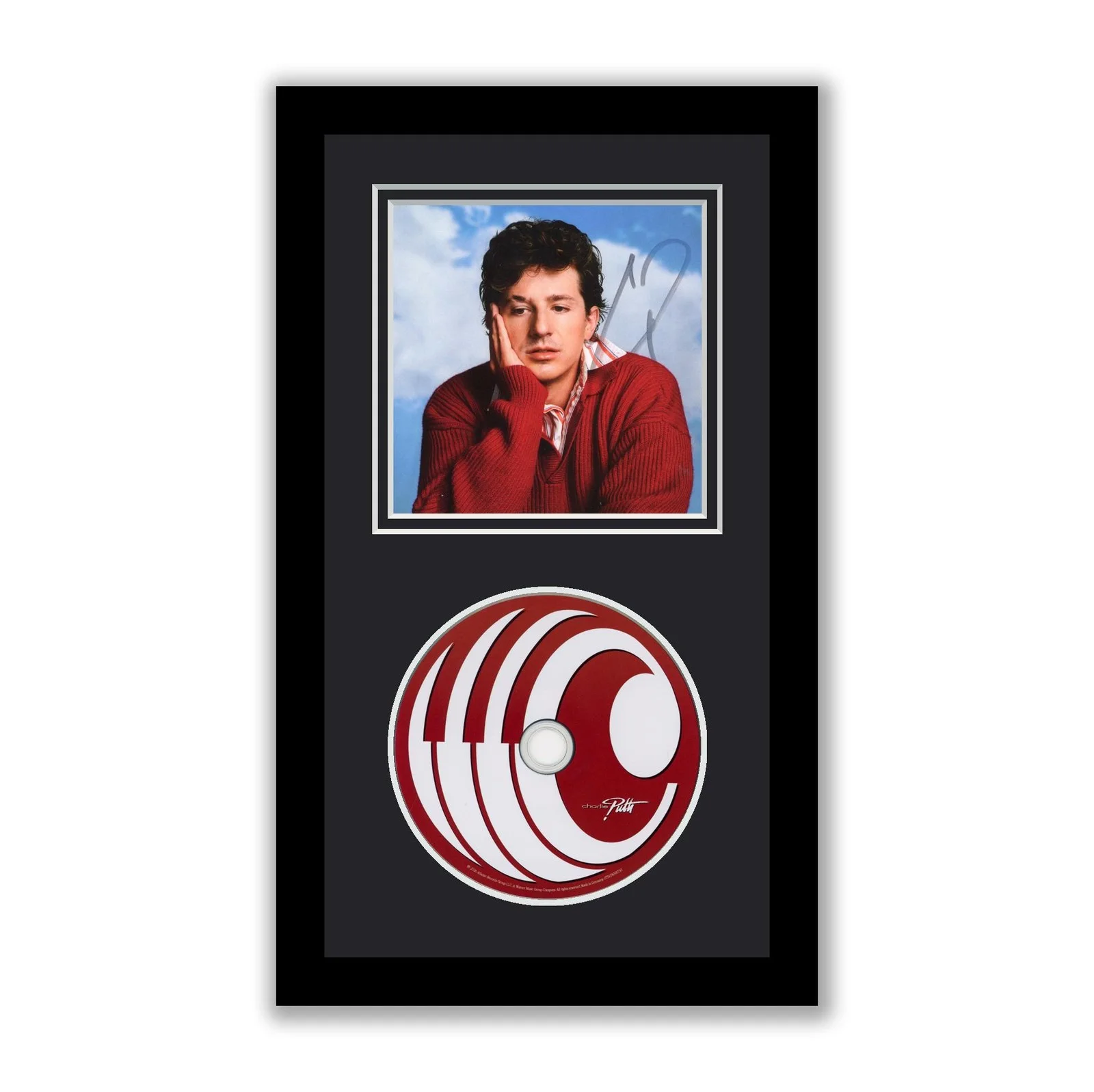 Charlie Puth — Charlie Puth Autographed Signed Framed CD Whatever's Clever! ACOA