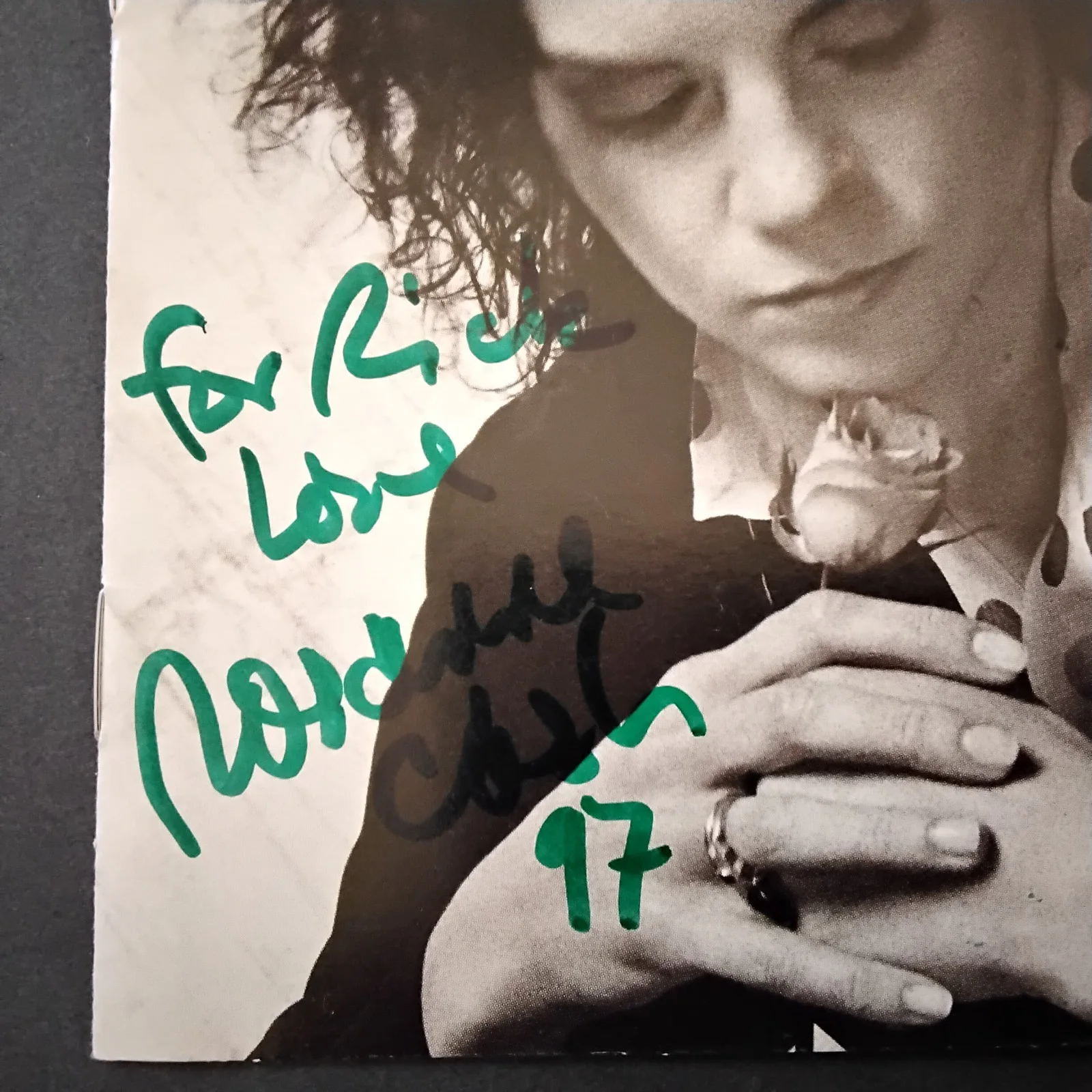 Rosanne Cash SIGNED 1989 CD Cover Country Singer Seven Year Ache Don't Want Me, изображение 3