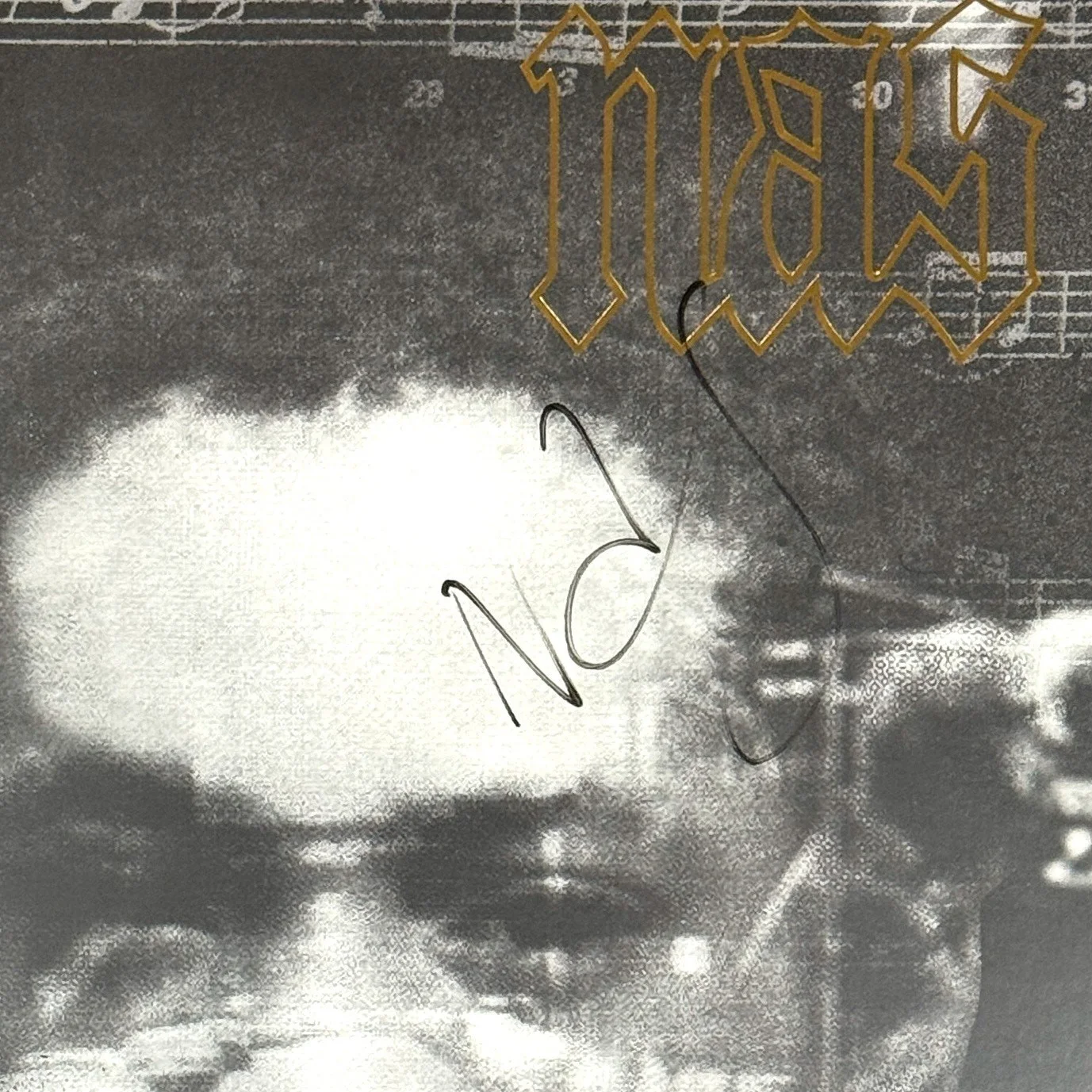 NAS Signed Illmatic - Live From The Kennedy Center Vinyl Record Beckett BAS Auto, image 2