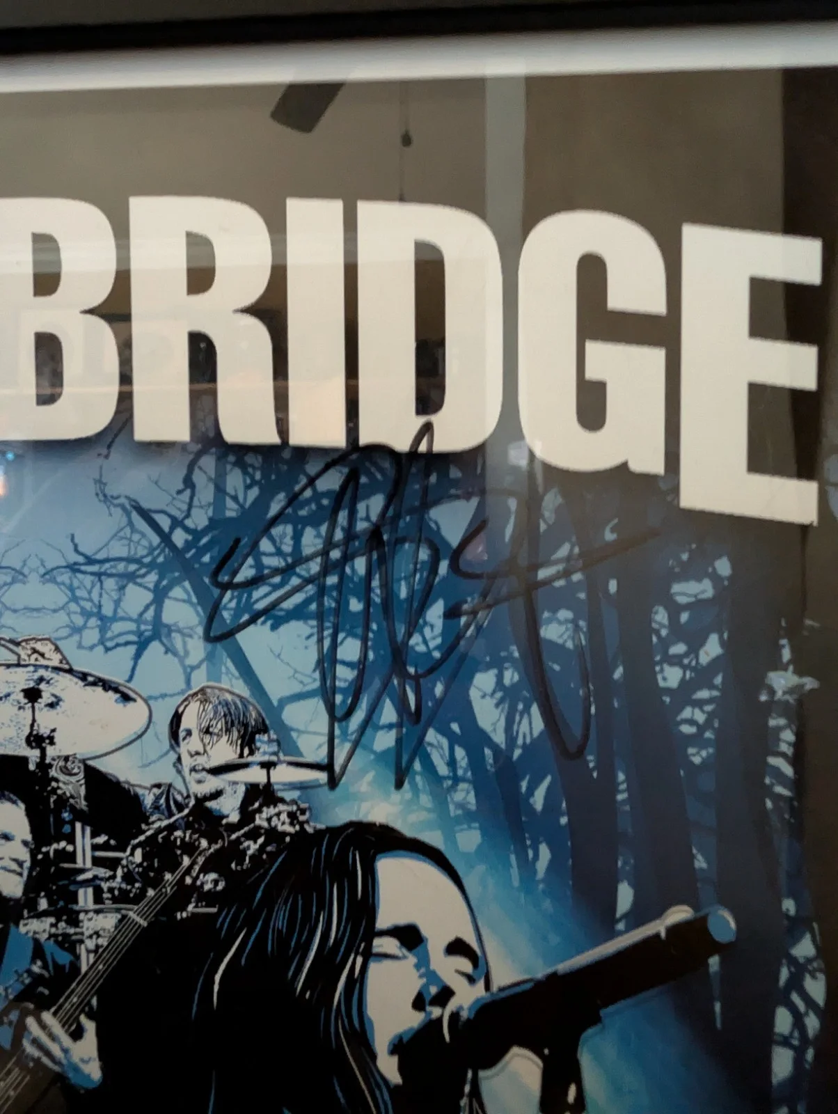 Alter Bridge Walk The Sky Winter 2020 Signed Tour Poster, image 5