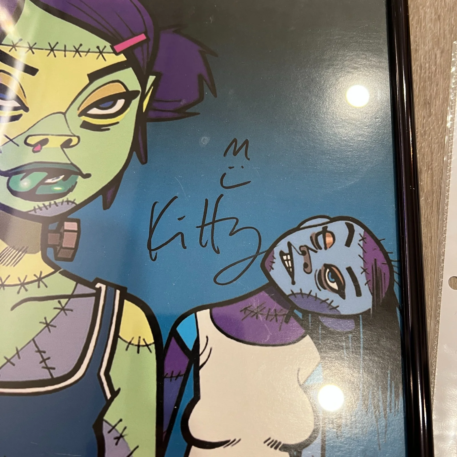 Mindless Self Indulgence 'Frankenstein Girls' Signed Autographed Flat [JSA], image 5