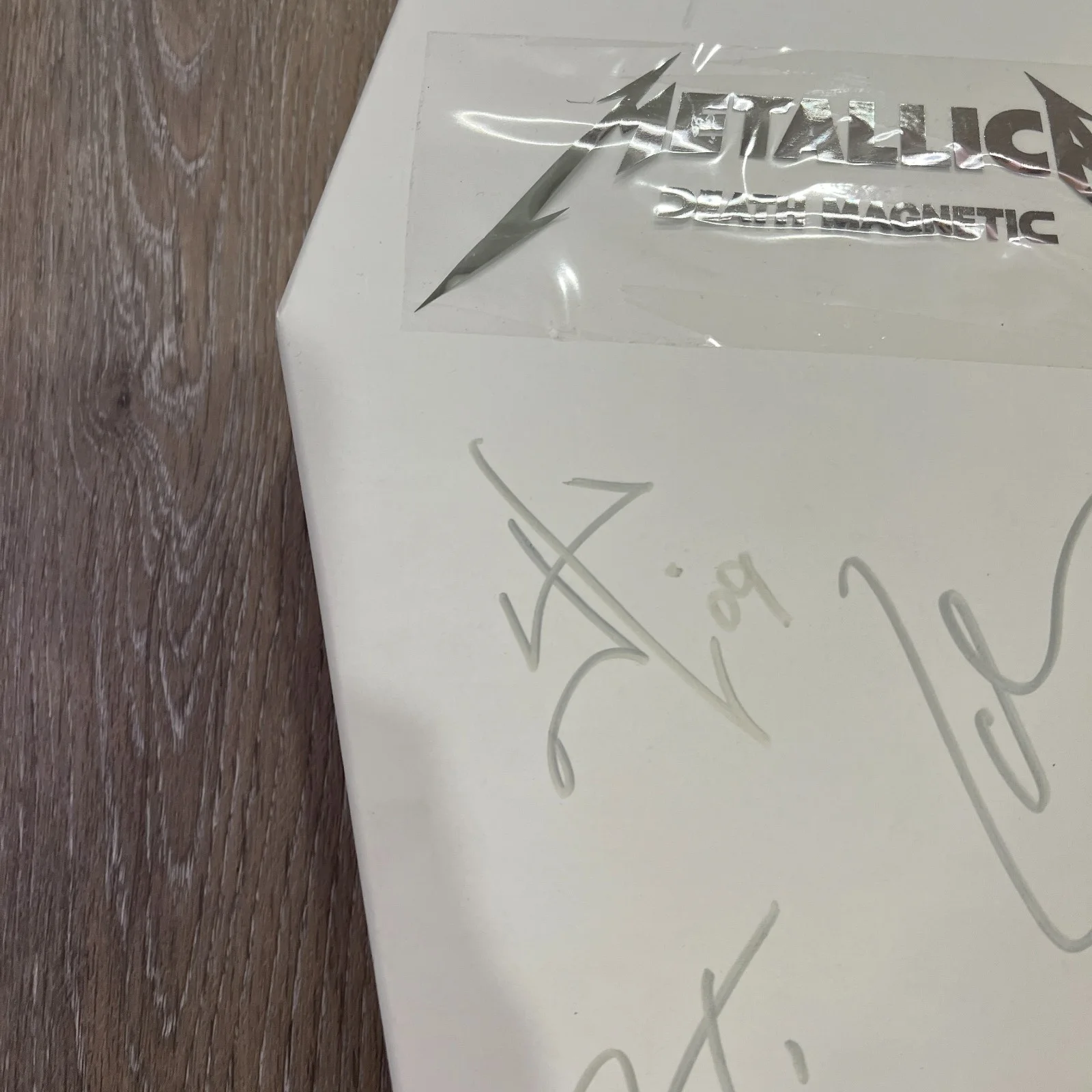 Metallica 2008 'Death Magnetic' Signed Autographed Coffin CD Box Set [JSA], изображение 4