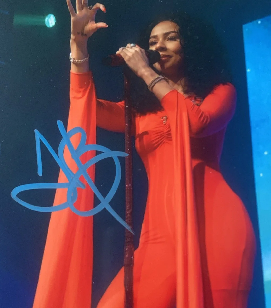 R&B Music Superstar Mariah The Scientist Signed Autographed 8x10 Photo *SALE*, изображение 2