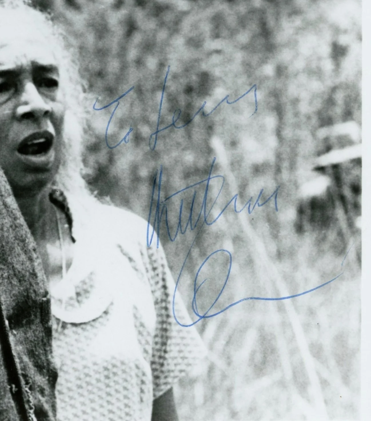 Anthony Quinn Signed Photo - High Risk, image 2
