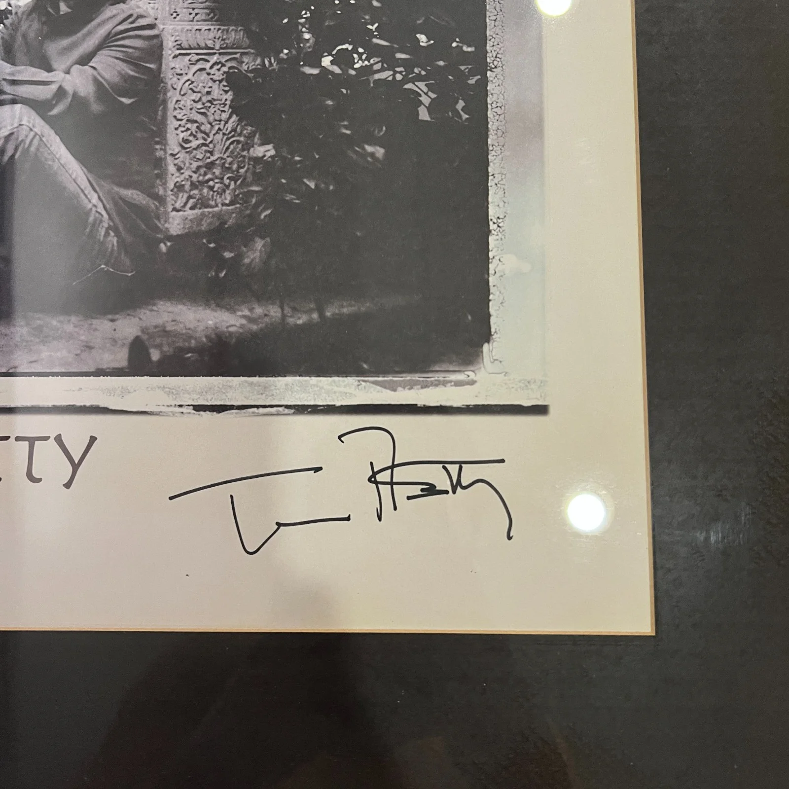 Tom Petty Signed Autographed Framed Print [JSA] [Tom Petty & The Heartbreakers], image 3