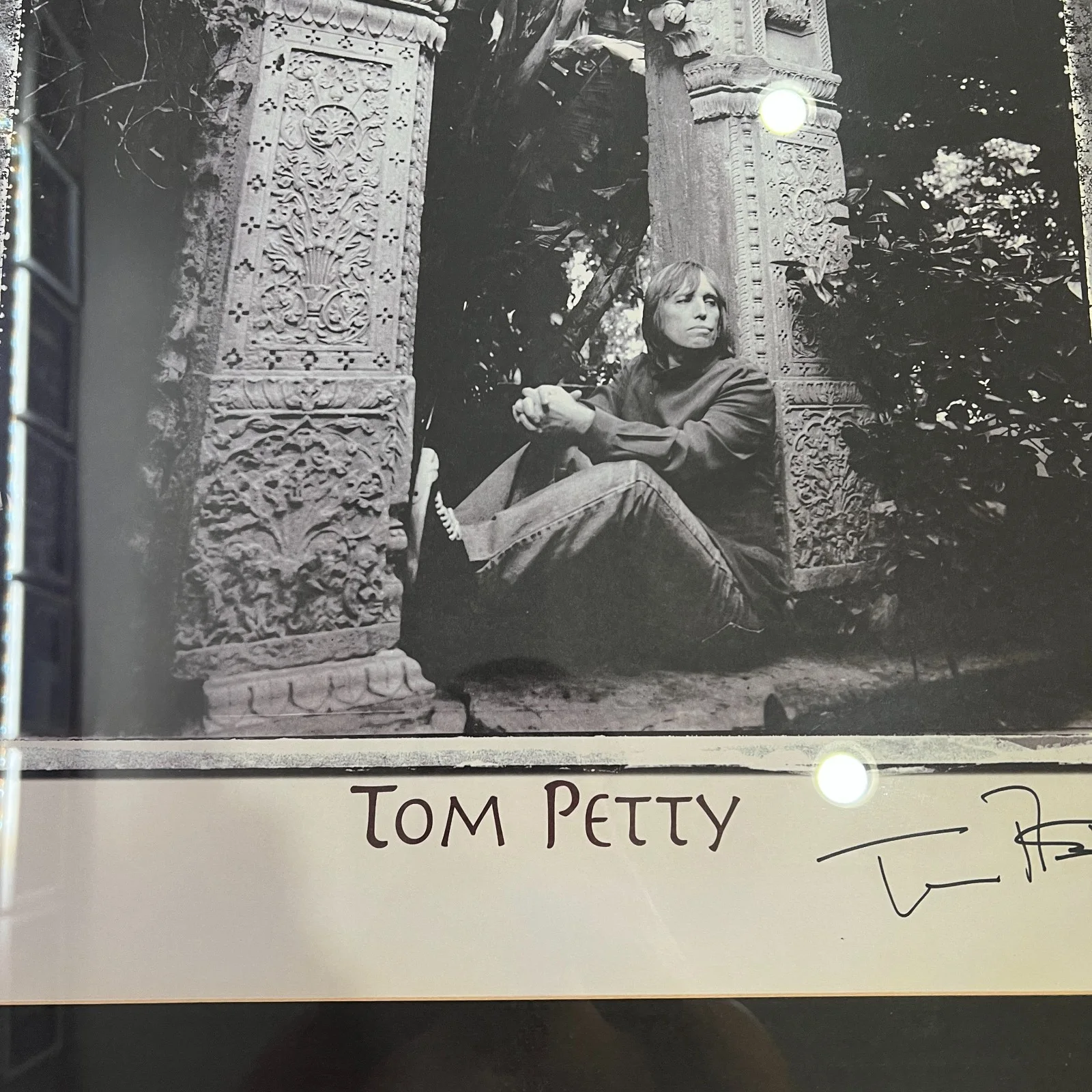 Tom Petty Signed Autographed Framed Print [JSA] [Tom Petty & The Heartbreakers], image 4