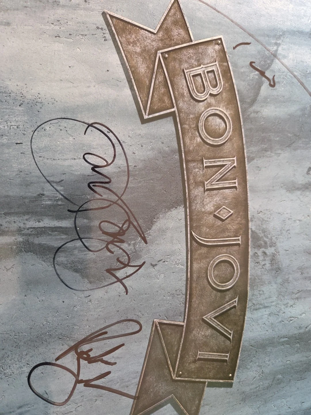 BON JOVI SIGNED NEW JERSEY ALBUM VINYL ROCK AUTOGRAPH JSA LOA X4, изображение 3