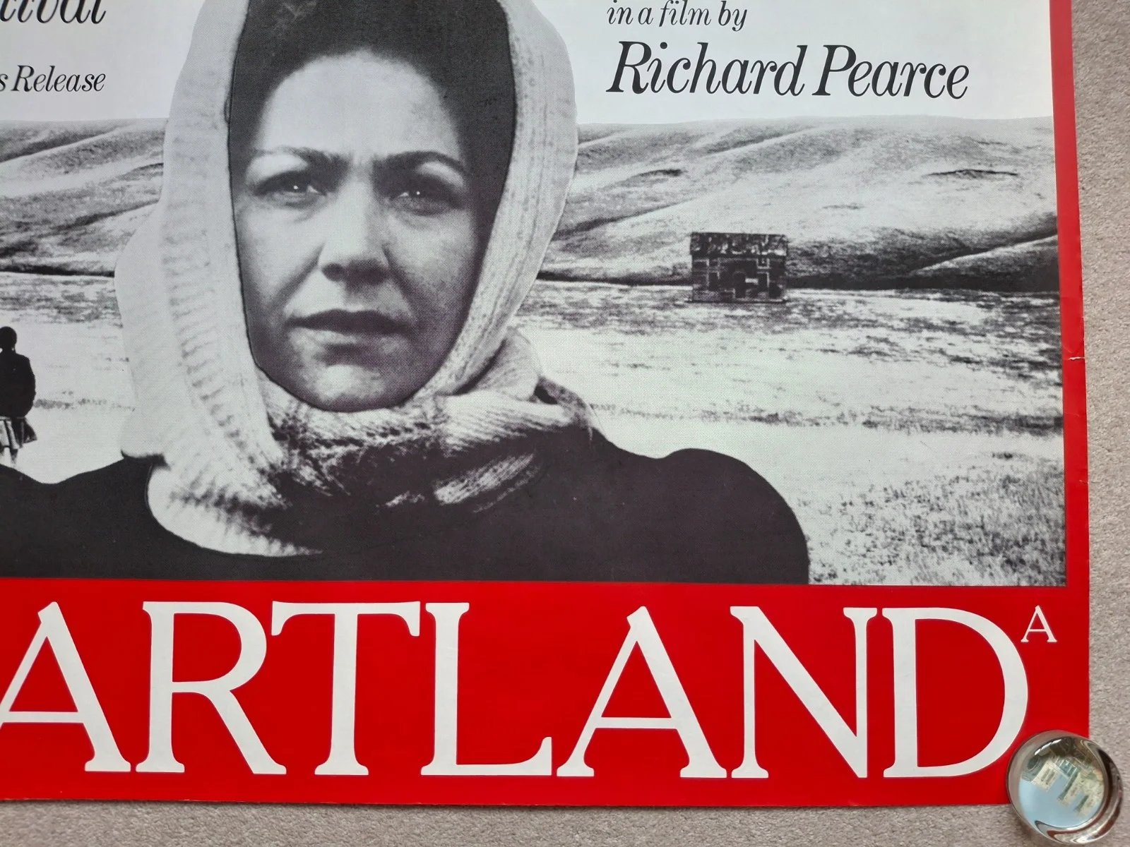 Heartland Rare Original UK Cinema Movie Film Quad Poster, изображение 4