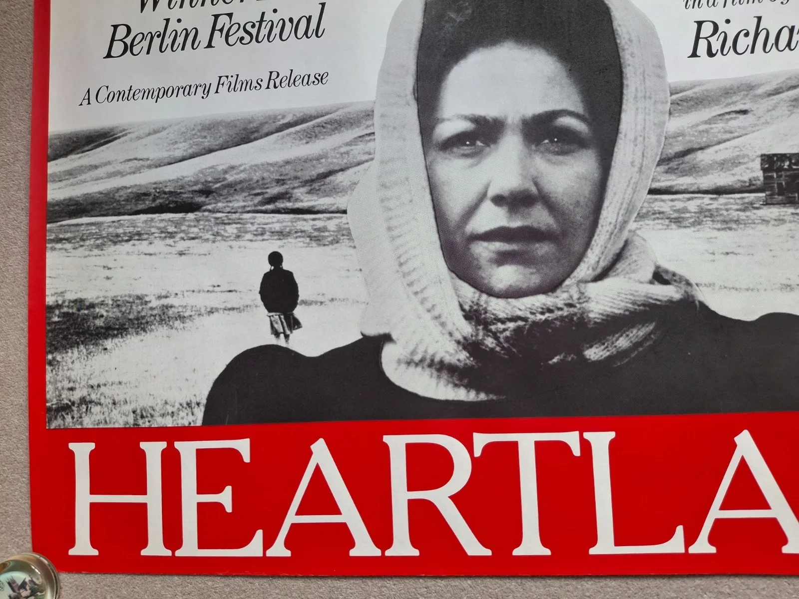 Heartland Rare Original UK Cinema Movie Film Quad Poster, изображение 5