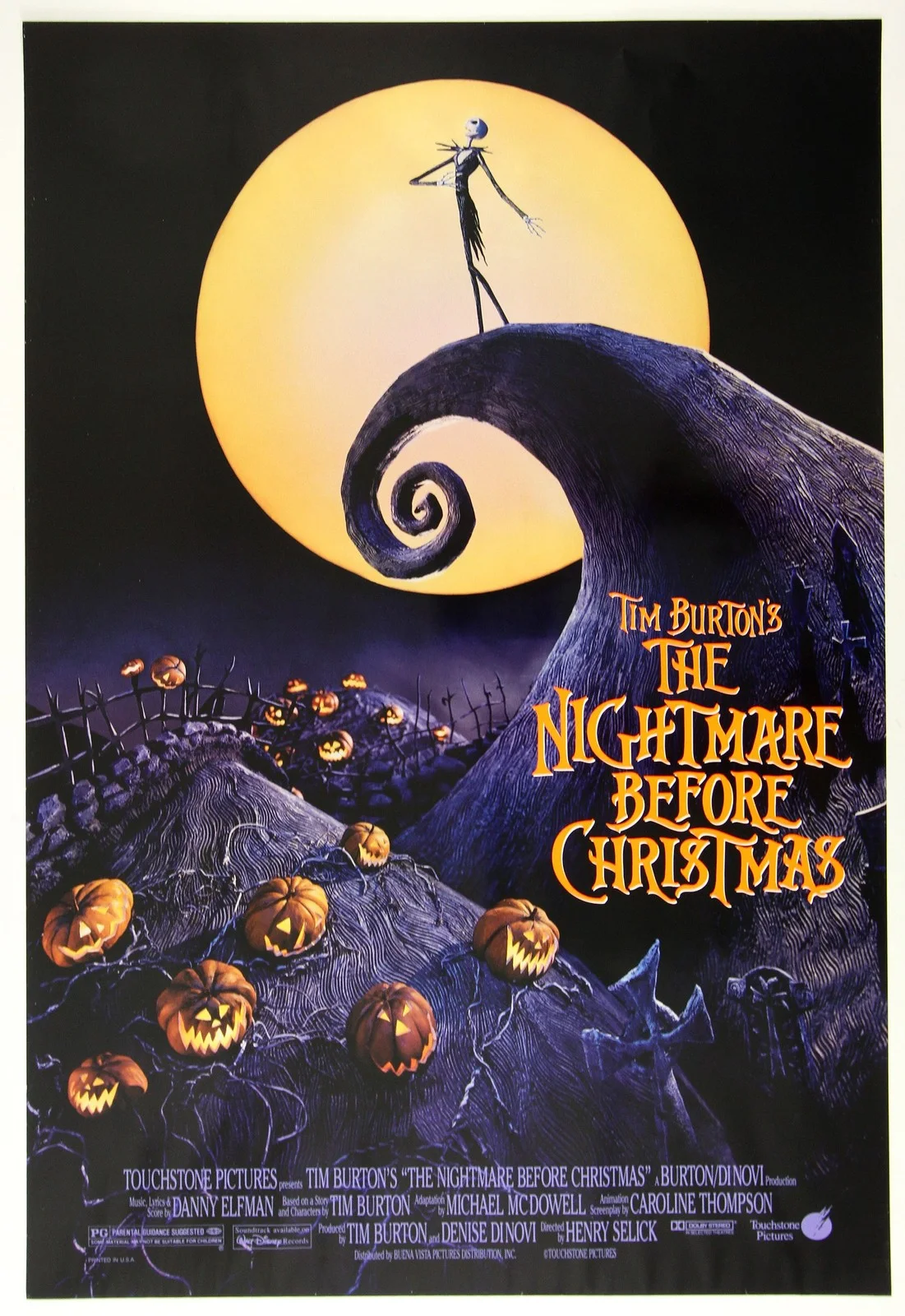 The Nightmare Before Christmas 35mm Film Cell strip very Rare var_b, image 2