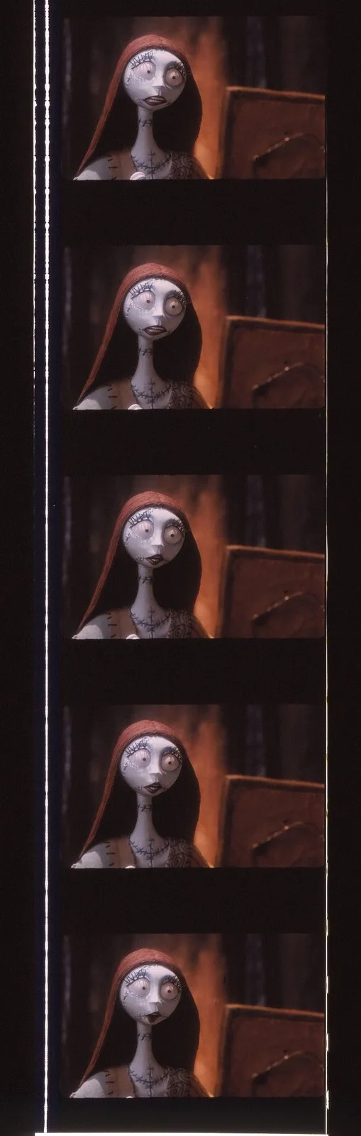 The Nightmare Before Christmas 35mm Film Cell strip very Rare var_b, image 4