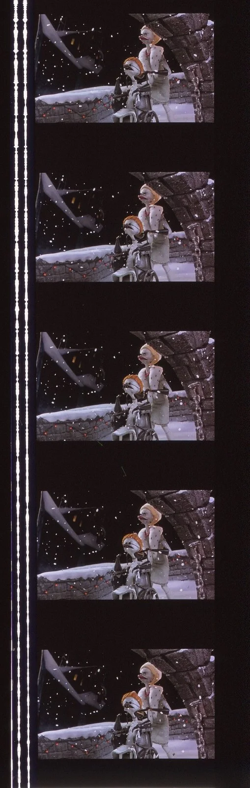 The Nightmare Before Christmas 35mm Film Cell strip very Rare var_b, image 5