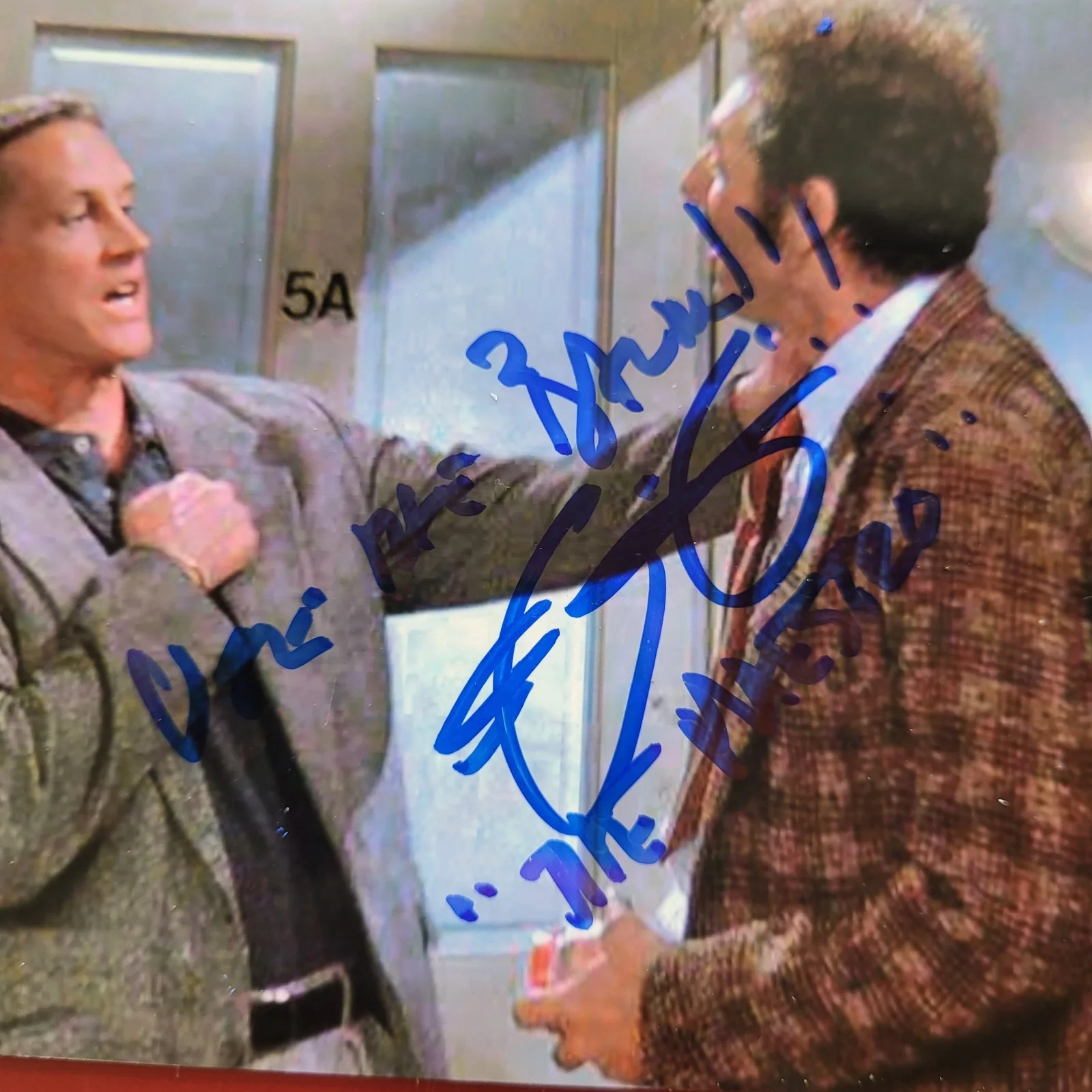 Mark Metcalf — Mark Metcalf Seinfeld Animal House Hand Signed 4x6 Autograph, изображение 2