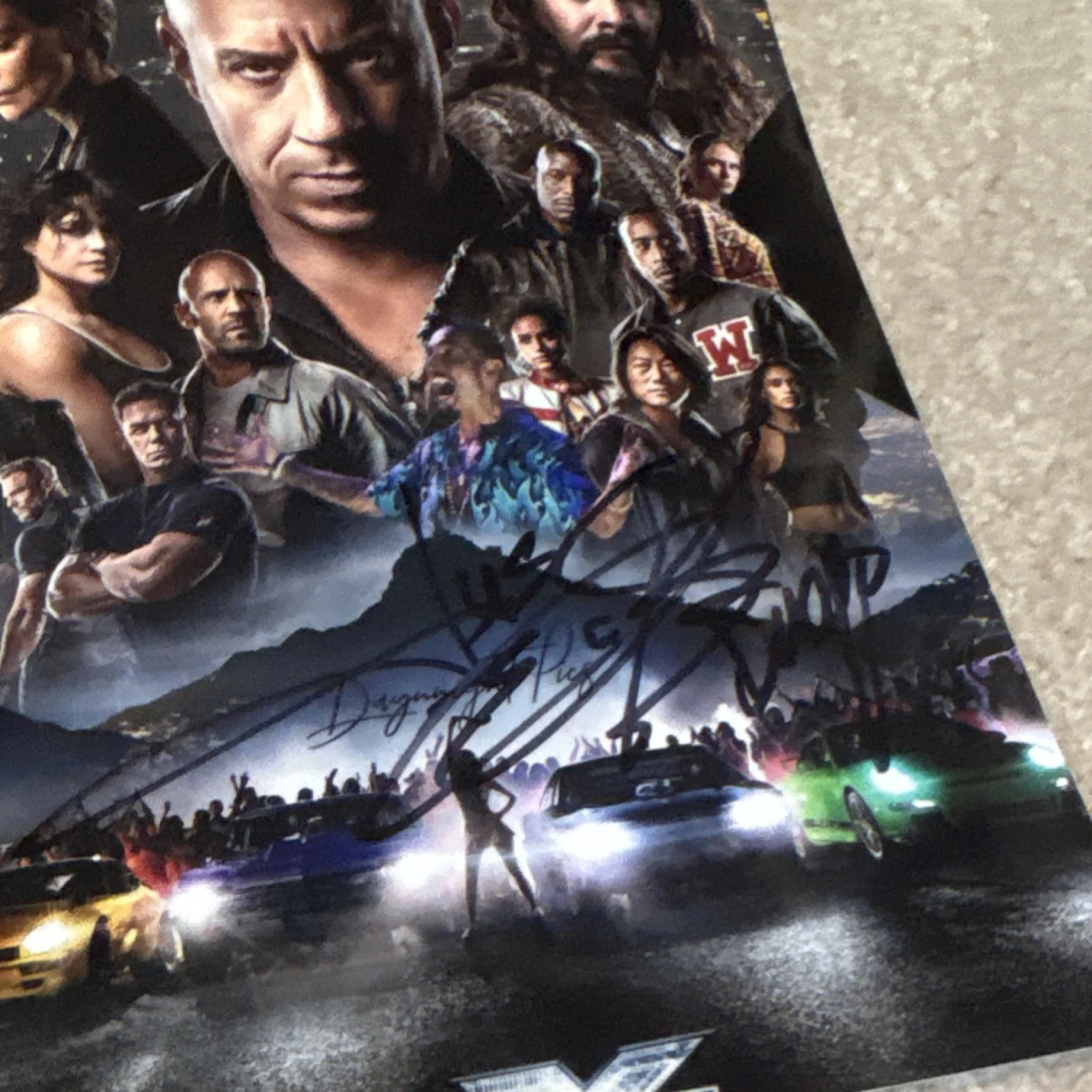Fast & Furious Cast Signed Original Movie Photograph, image 2