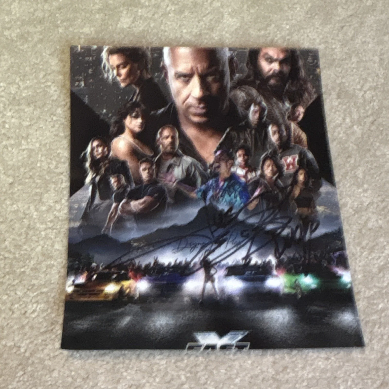 Fast & Furious Cast Signed Original Movie Photograph, image 3