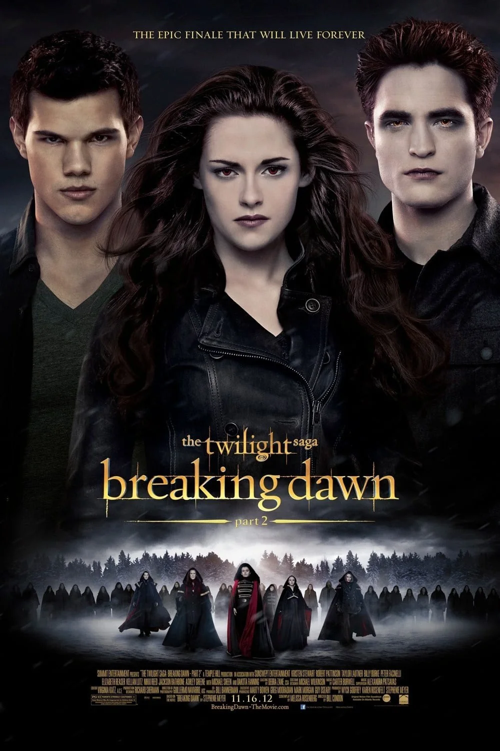 The Twilight Breaking Dawn Part 2 35mm Film Cell strip very Rare var_b, image 2