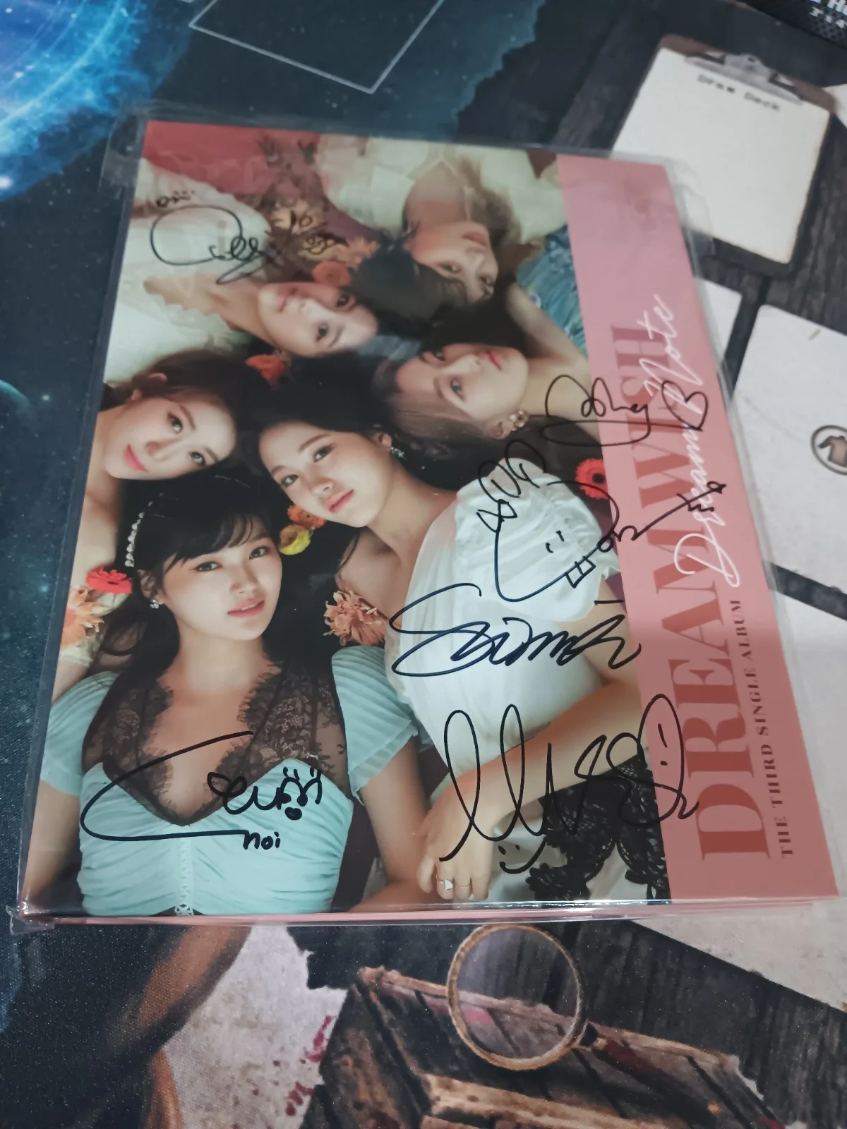 Dream Note ALL MEMBER Autograph Signed ALBUM with calendar page and notebook, image 2
