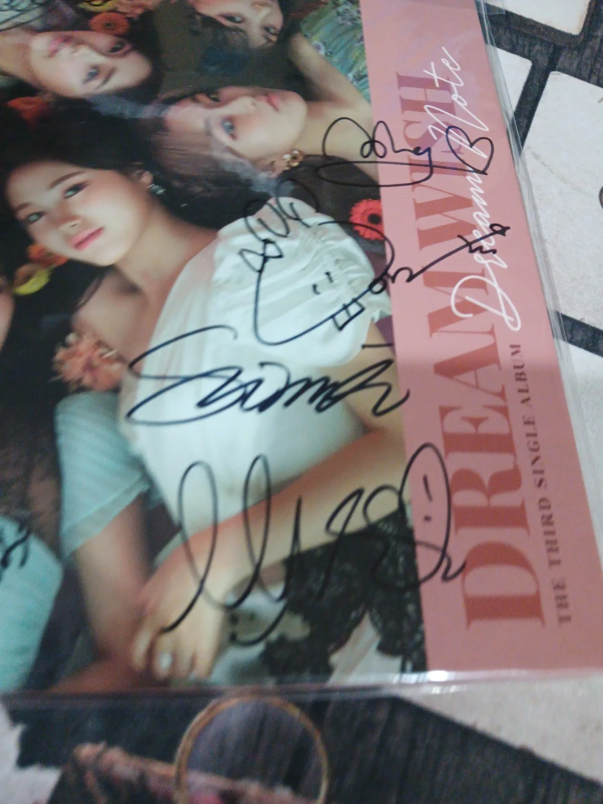 Dream Note ALL MEMBER Autograph Signed ALBUM with calendar page and notebook, image 5