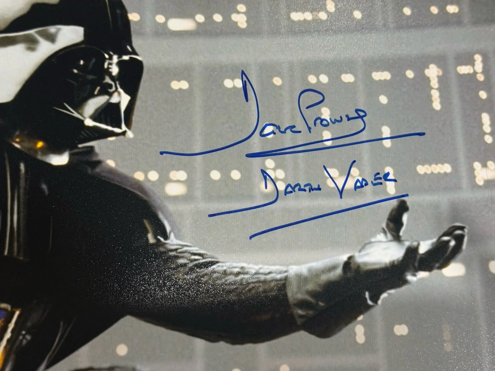 David Prowse — David Prowse Signed Autographed Darth Vader 11x14 Photo Beckett BAS Star Wars, изображение 2