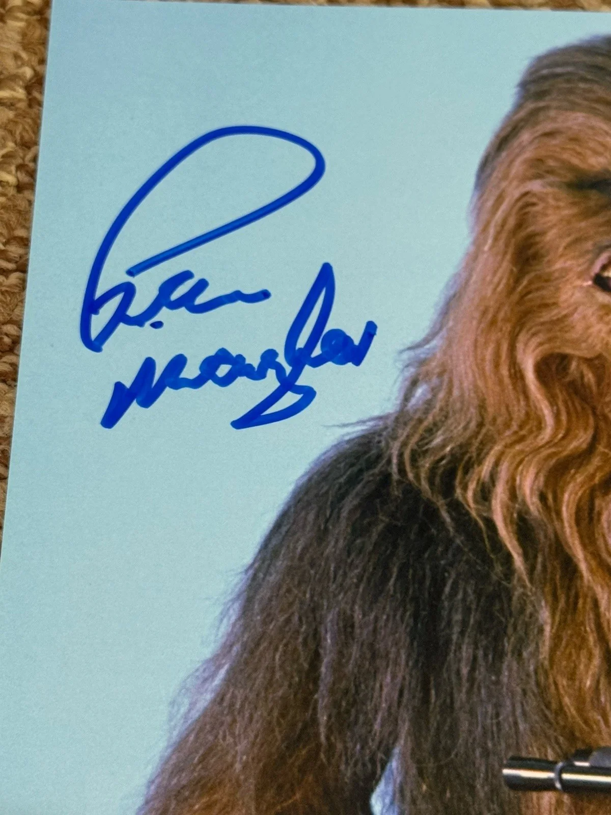 Peter Mayhew — Peter Mayhew Signed Autograph 8x10 Photo JSA COA Star Wars Chewbacca, image 2