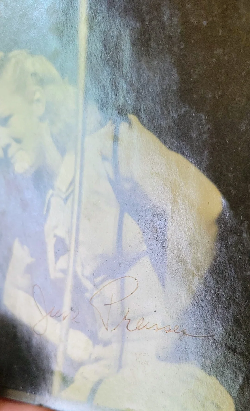June Preisser — June Preisser Signed Autographed Murder in the Blue Room Actress RARE, image 2